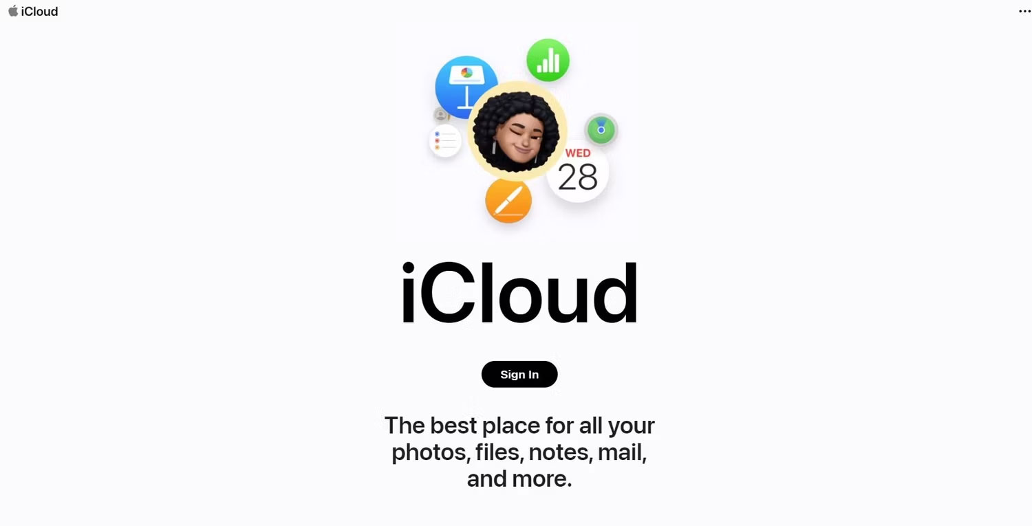 Trang đích iCloud