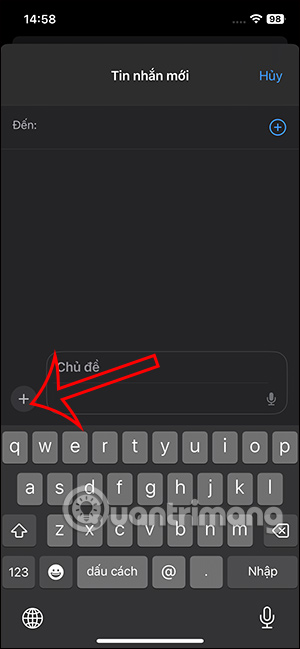 Tùy chọn tin nhắn iPhone