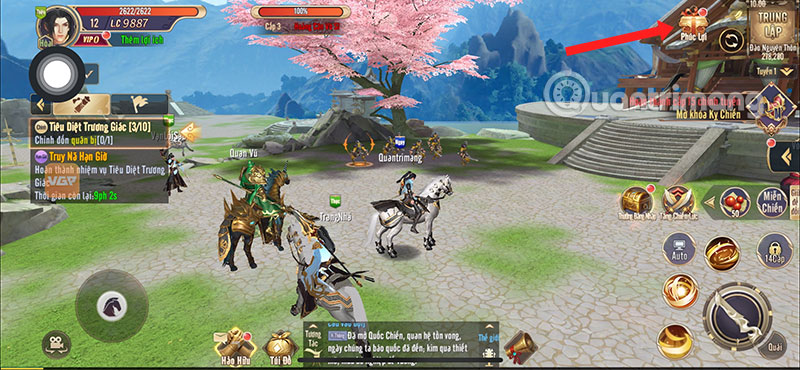 giftcode ngu long tai thien mobile