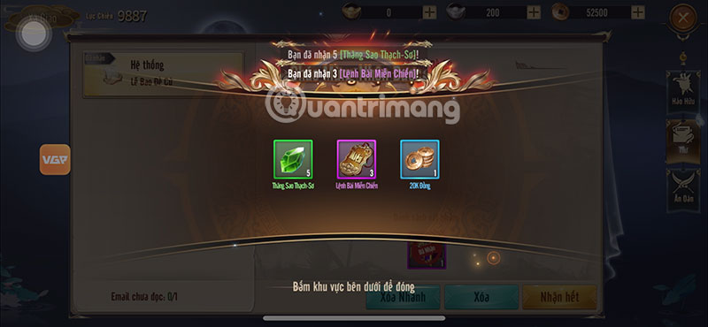 nhap code ngu long tai thien mobile