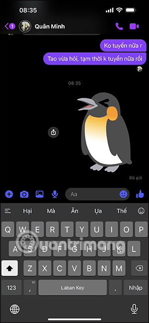 Gửi emoji trên Emoji Kitchen