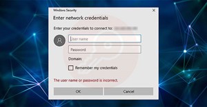 Cách khắc phục thông báo "Enter Network Credentials" liên tục trên Windows