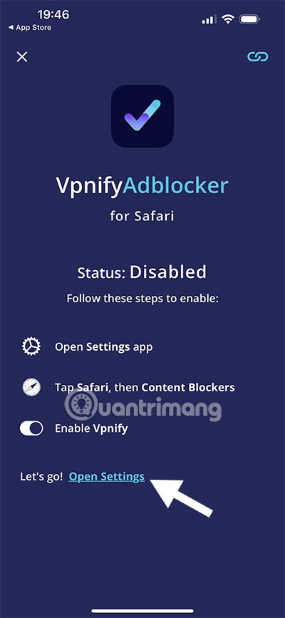 chặn quảng cáo safari vpnify
