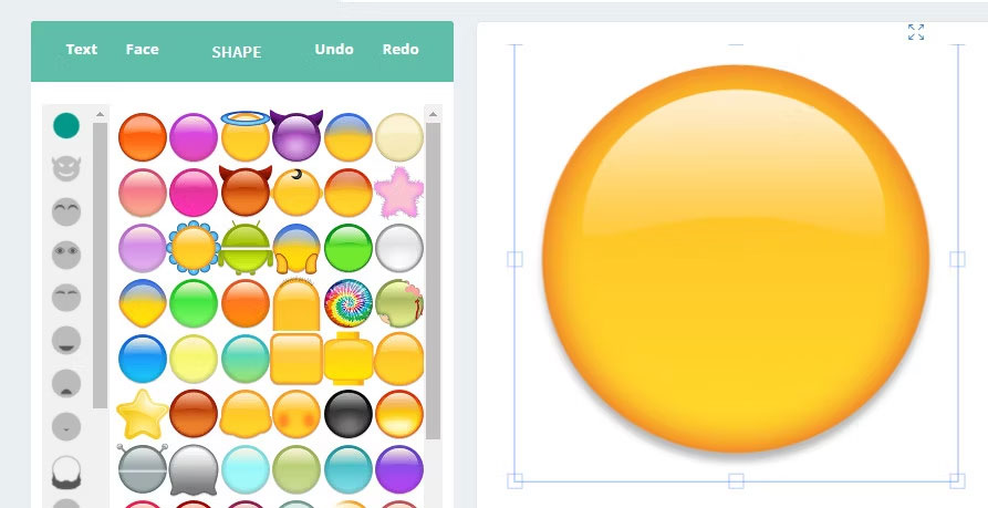Template Angel Emoji Maker