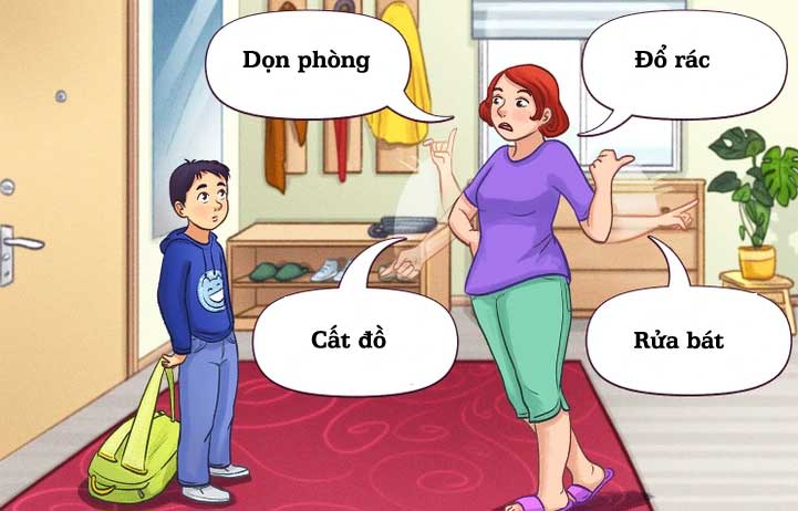 Đừng giao quá nhiều việc cho trẻ cùng lúc