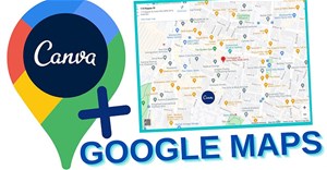 Hướng dẫn chèn bản đồ Google Maps vào Canva