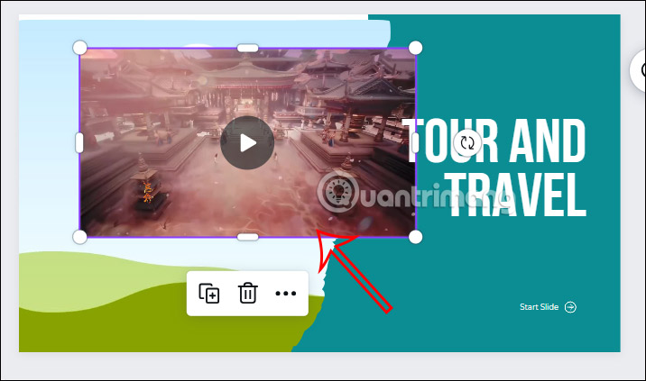 Chèn tập tin Google Drive trên Canva