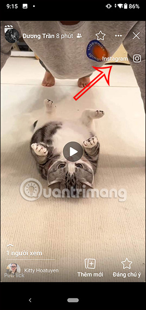 Đăng video Story Facebook lên Instagram Story