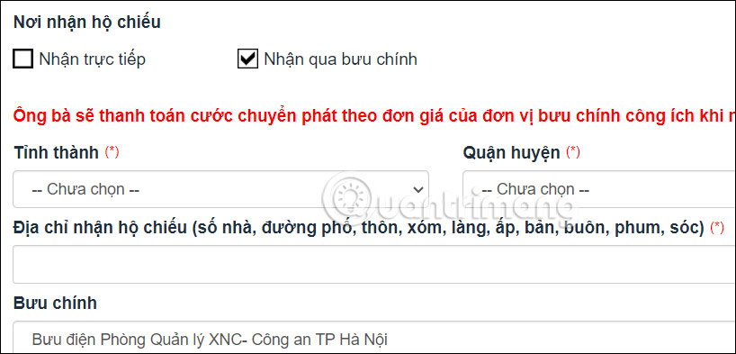 Làm hộ chiếu trẻ em