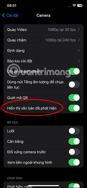 Tính năng quét văn bản trong ảnh trên iPhone