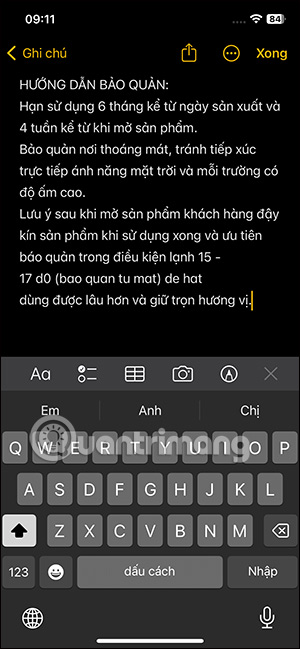 Trích xuất chữ tiếng Việt trong ảnh trên iPhone