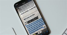 Cách sao chép chữ tiếng Việt trong ảnh trên iPhone