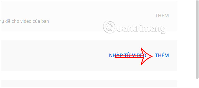 Thêm màn hình End Screen YouTube