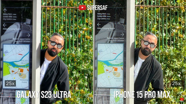 Camera Zoom ở mức 25x