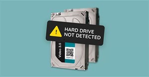 Cách sửa lỗi "Hard Drive Not Detected" trên Windows