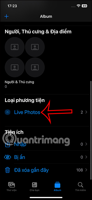 Album Live Photo iPhone 