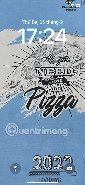 Màn hình khóa Live Photo iPhone