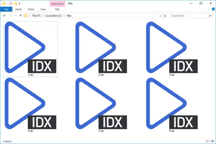 File IDX