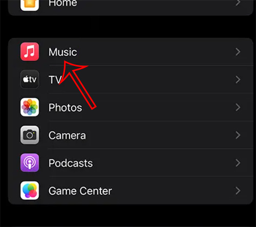 Chỉnh ứng dụng Apple Music