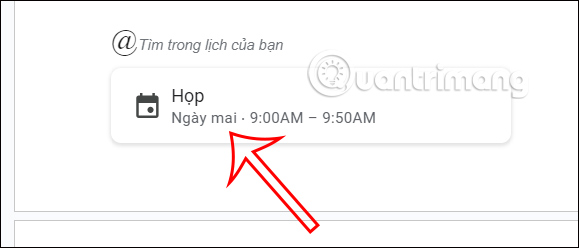 Cuộc họp trong Google Calendar