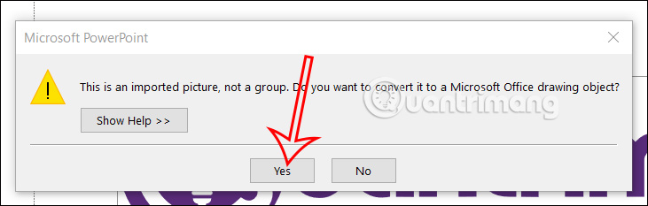 Shape từ ảnh SVG trong PowerPoint