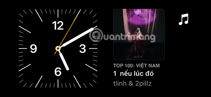 Giao diện StandBy iPhone