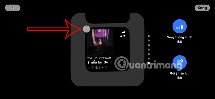 Xóa tiện ích Apple Music StandBy iPhone