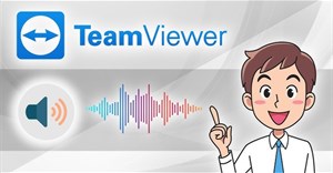 Cách chia sẻ âm thanh trên TeamViewer