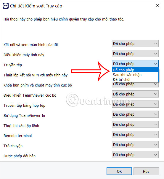 Cách Giới Hạn Quyền điều Khiển Từ Xa Teamviewer - Quantrimang.com