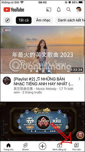 Thư viện YouTube