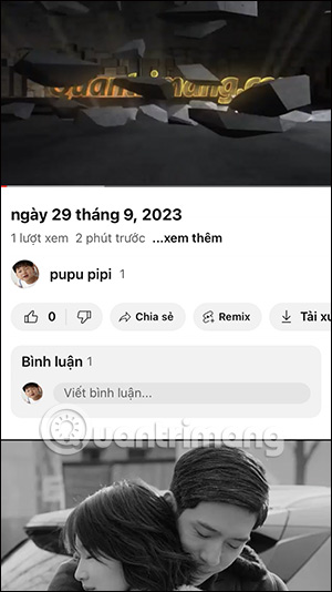 Bình luận video YouTube