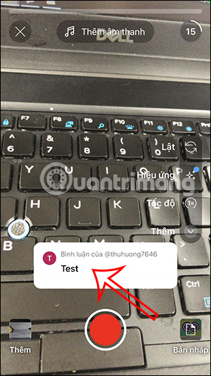 Sticker bình luận video YouTube