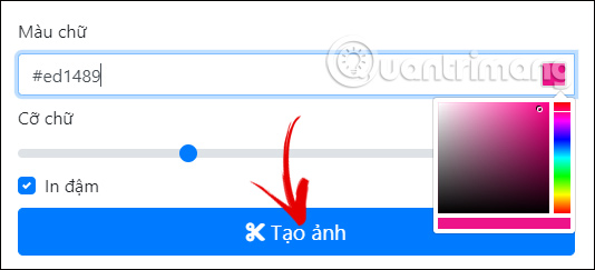 Định dạng chữ trong hình nền iPhone