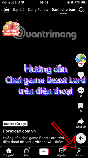 Hồ sơ TikTok