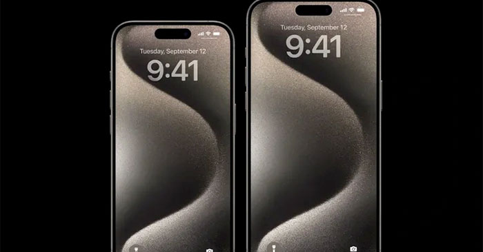 Màn hình iPhone 15