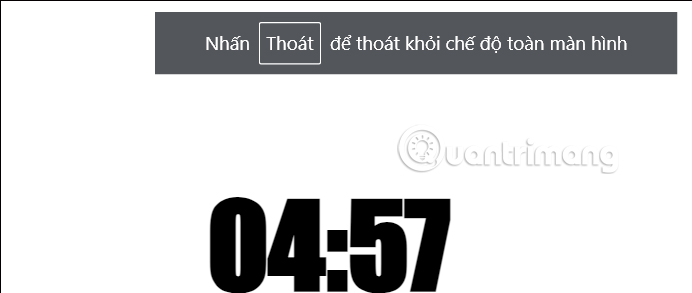 Đếm ngược trong Google Slides