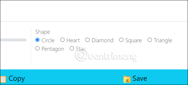 Chọn hình dáng chữ Word Cloud