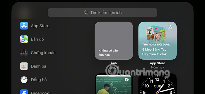 Ứng dụng cho chế độ StandBy iPhone