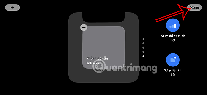 Lưu widget cho StandBy iPhone