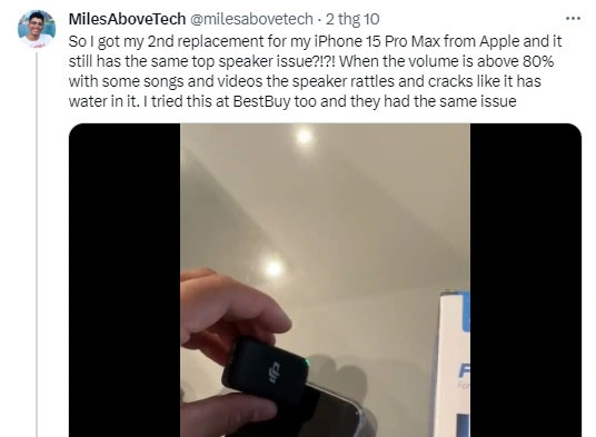 Ảnh: "MilesAboveTech"/X-Twitter.
