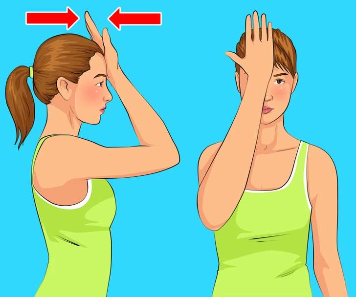 Bài tập căng da cổ