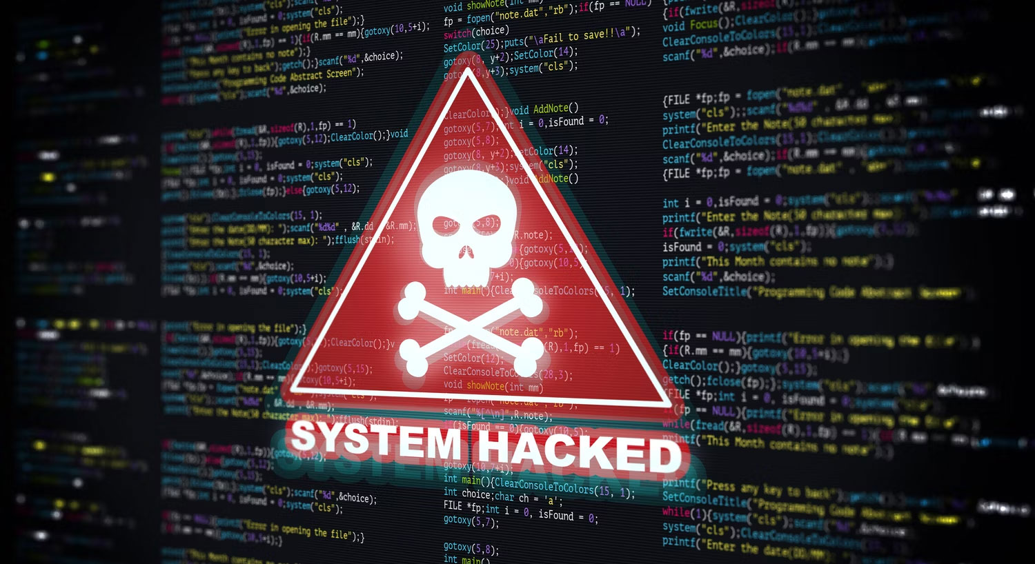 Biểu tượng hack hệ thống