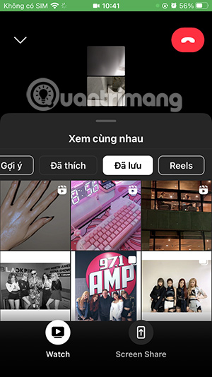 Chọn nội dung xem cùng trên Instagram