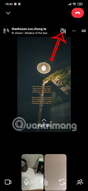 Nội dung hiển trên màn hình bạn bè Instagram