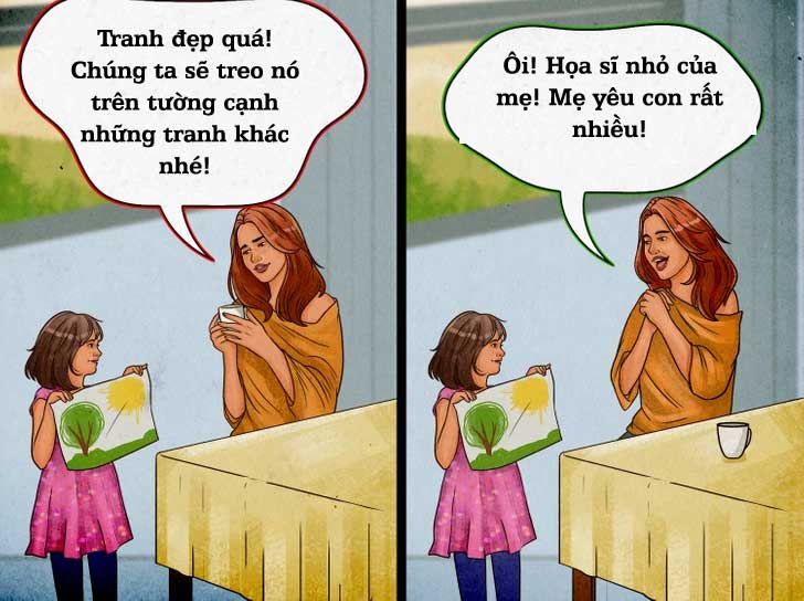 Thể hiên tình yêu với trẻ đúng lúc