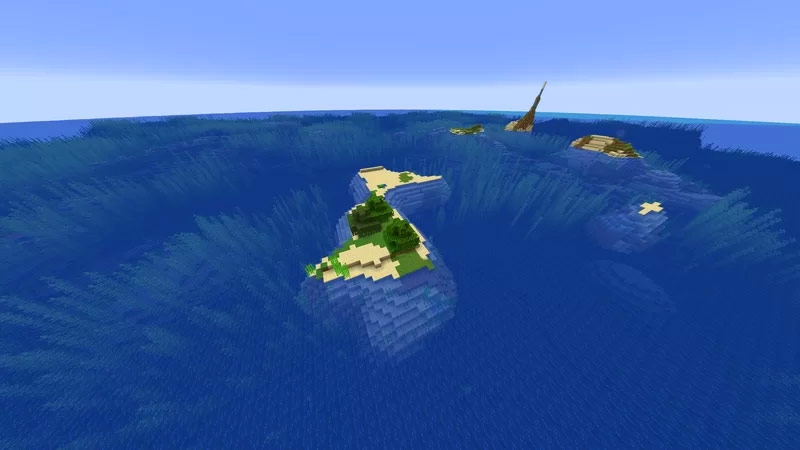 minecraft hòn đảo lạ
