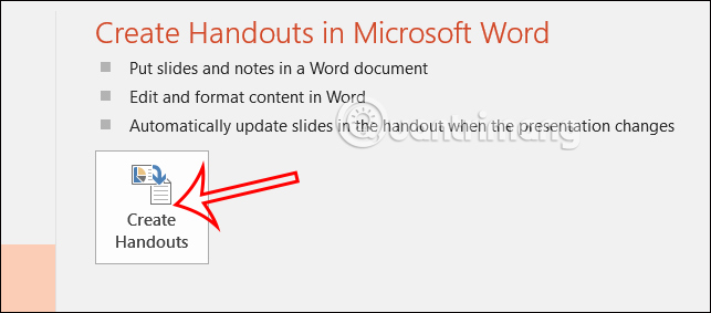 Cách sao chép nội dung file PowerPoint sang file Word