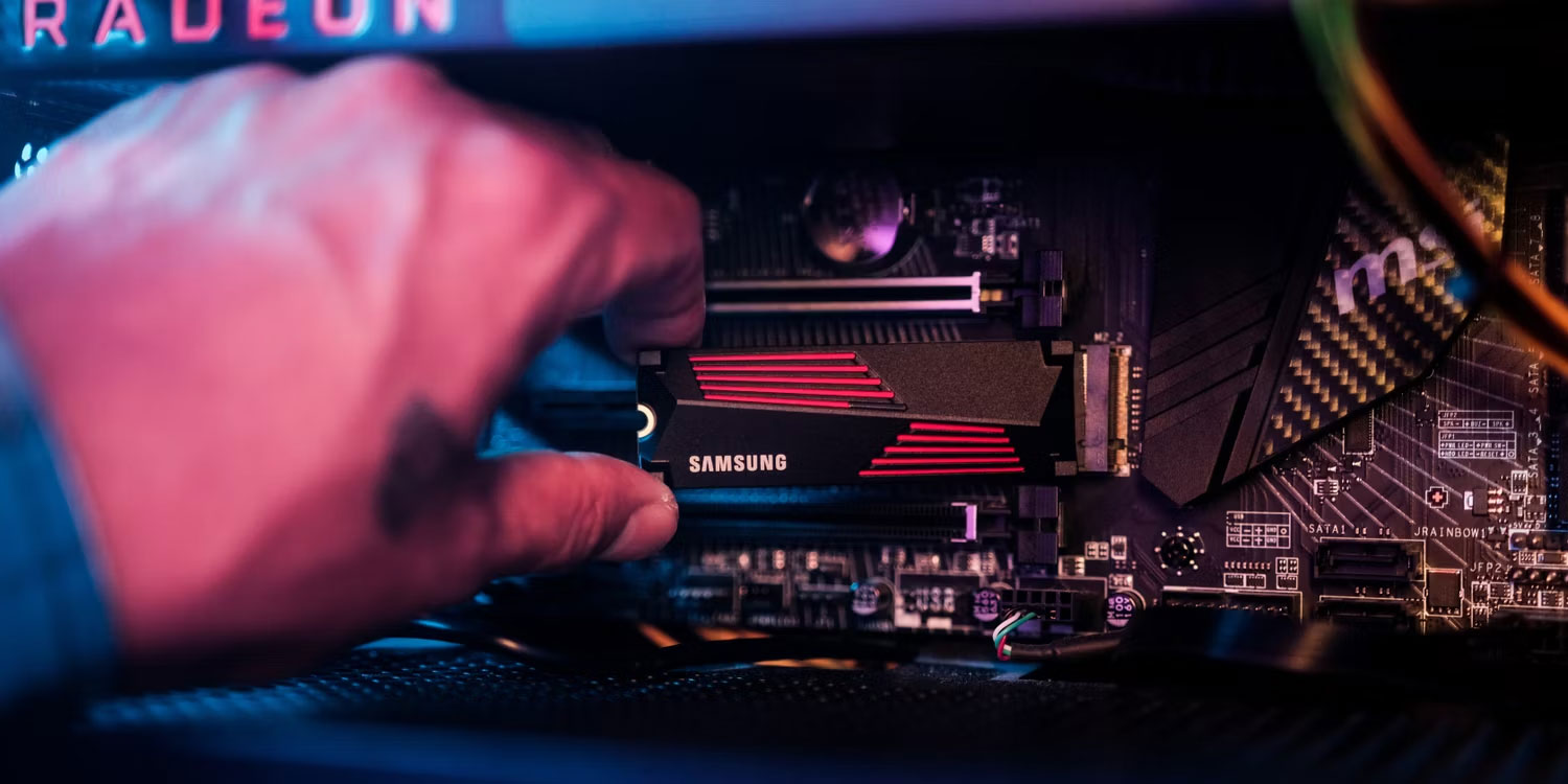 Lắp đặt SSD M.2