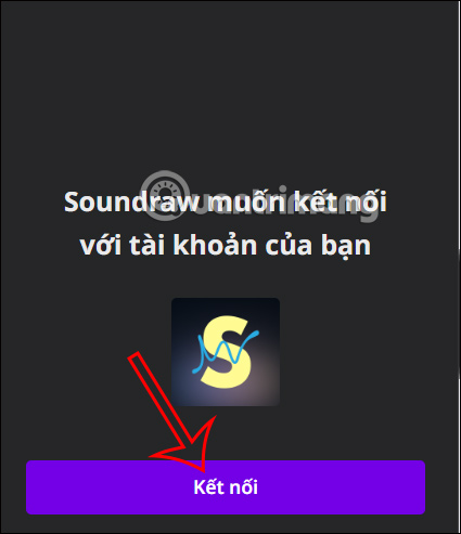 Kết nối Soundraw trên Canva