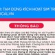 Các nhà mạng ảo đồng loạt dừng đăng ký SIM online